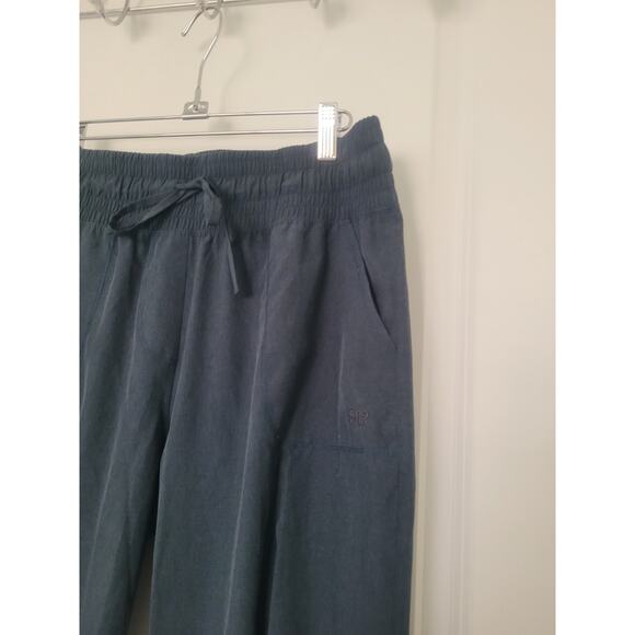 Albion Fit Womens Destination Jogger Pants High Rise Size L Petite Heather Blue - Picture 4 of 9